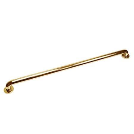 Macfaucets 36 in. Grab Bar Assembly In Polished Gold, GB-36 GB-36 PG